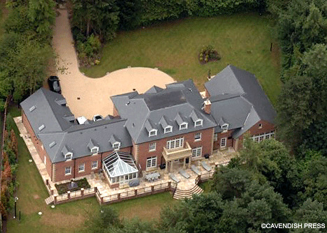 Casa de Wayne Rooney em Chestbury, Engeland